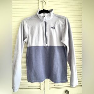 REI FLEECE HALF ZIP PULLOVER